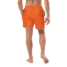 Load image into Gallery viewer, Men's Color-blocking All Aboard swim trunks