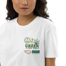 Cargar imagen en el visor de la galería, Organic Cotton Green Vibes T-shirt Dress