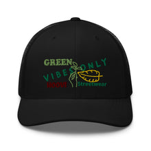 Load image into Gallery viewer, Green Vibes Trucker Cap