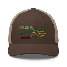Load image into Gallery viewer, Green Vibes Trucker Cap