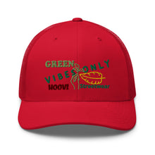 Load image into Gallery viewer, Green Vibes Trucker Cap