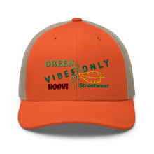 Load image into Gallery viewer, Green Vibes Trucker Cap