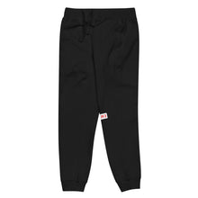 Load image into Gallery viewer, Capital H's Unisex Fleece Sweatpants (Red Hoovi Print) White Logo
