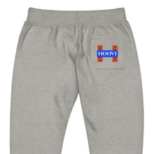Load image into Gallery viewer, Capital H's Unisex Fleece Sweatpants (Blue Hoovi Print) Orange & Royal Blue Logo