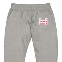 Load image into Gallery viewer, Capital H's Unisex Fleece Sweatpants (Red Hoovi Print) White Logo
