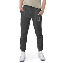 Load image into Gallery viewer, Capital H Embroidered Unisex fleece sweatpants