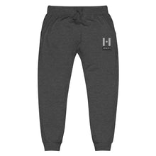 Lade das Bild in den Galerie-Viewer, Capital H Bestickte Unisex-Fleece-Jogginghose