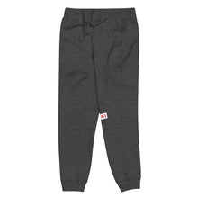 Load image into Gallery viewer, Capital H's Unisex Fleece Sweatpants (Red Hoovi Print) White Logo