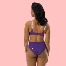 Cargar imagen en el visor de la galería, Color-splash high-waisted bikini
