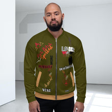 Load image into Gallery viewer, Rich B*tch Unisex Bomber Jacket
