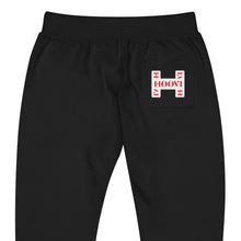 Load image into Gallery viewer, Capital H&#39;s Unisex Fleece Sweatpants (Red Hoovi Print) White Logo
